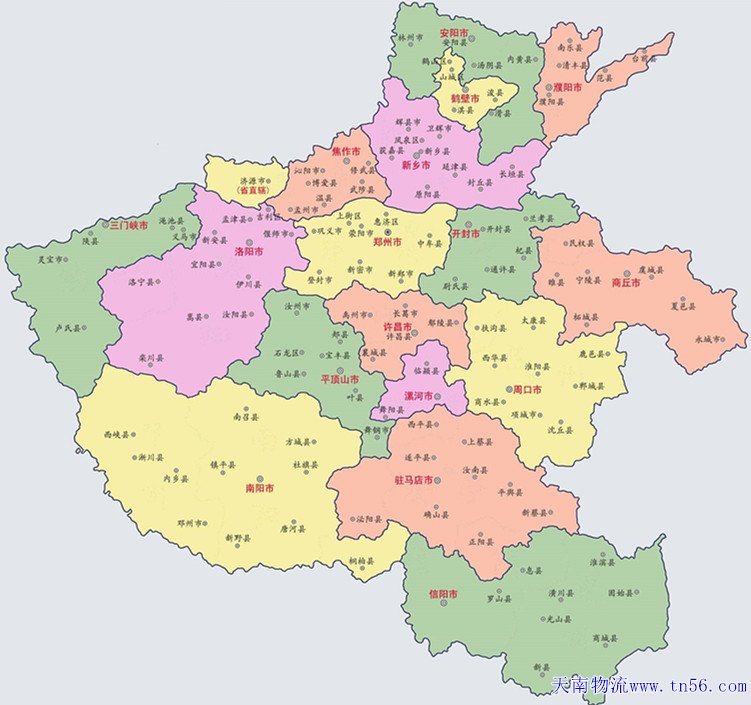 河南省地圖www.futureeducation.cn